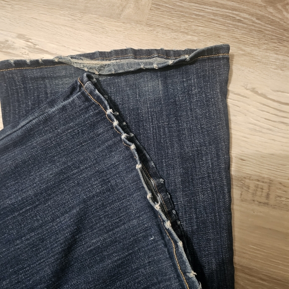 KanCan Dark Blue Flare Leg Jeans Size 11 - Picture 5 of 9